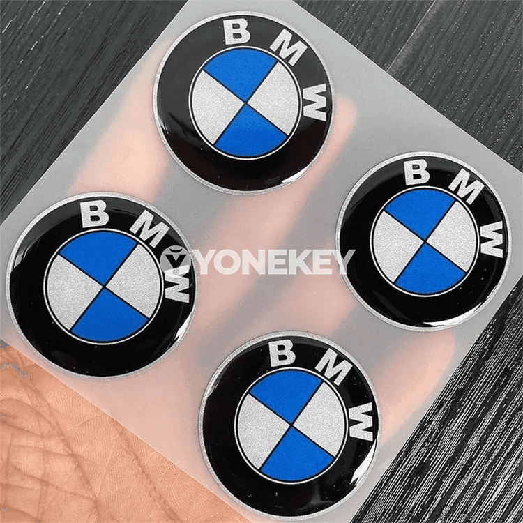 BMW üçin M Power awtoulag emblema stikeri, içki aksessuar