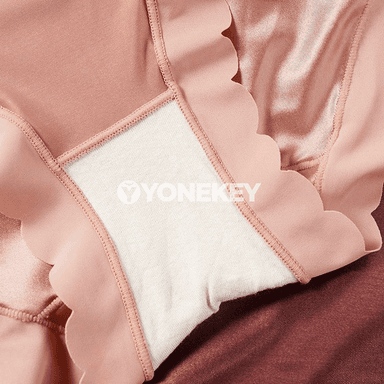 Aýal-gyzlar üçin ýokary hilli satin içki balak, orta bel, M-XL