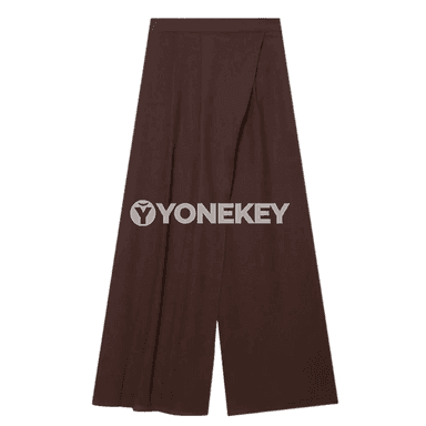 Zenanlar üçin giň balaklar, ýokary bel, gündelik we ýeňil stil