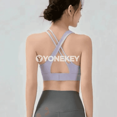 Zenanlar üçin çalt gurýan sport bra — ýoga, fitnes we pilates üçin