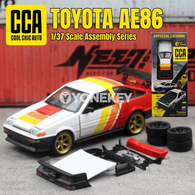 Toyota AE86 Sprinter Trueno 1:37 metal model awtoulag oýunjagy