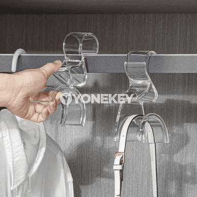 Köptaraply şkaf asma gakyjy, plastiki hook seti