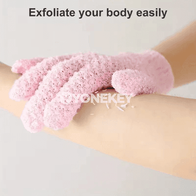 Bedeni arassalamak üçin 2 sany wannada gantsy, peeling we massaž üçin