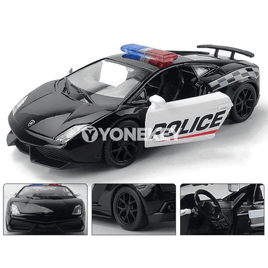 Lamborghini Huracan LP610-4 metal ulag modeli, 1:36, çekip goýberilýän