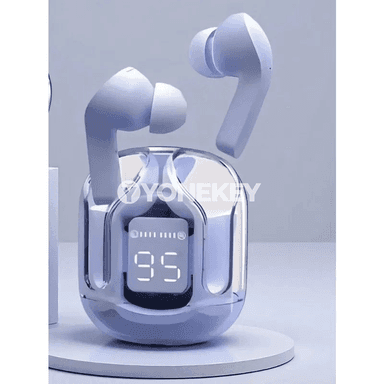 Transparent simsiz Bluetooth nauşnik, HIFI sesli, ähli smartfonlar üçin