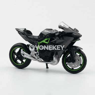 Kawasaki Ninja H2R 1:18 metall motosikl modeli