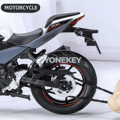 Kawasaki Ninja 400 1:12 metal model motosikleti, ses we ýagtylykly