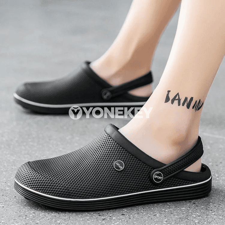 Erkekler üçin ýeňil tomus sandallary, EVA, non-slip, amatly