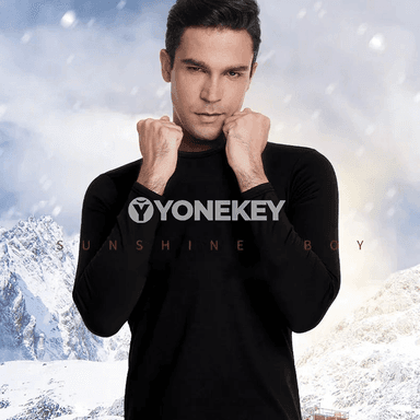 Erkekler üçin uzyn ýeňli ýumşak futbolka, döwrebap slim fit