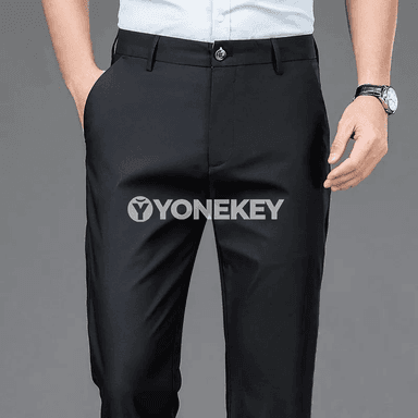 Erkekler üçin smart casual balaklar, çalt gurajak, ýylboýy