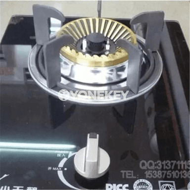 Gaz peçi üçin metal dolandyryş düwmesi 2 sany, uniwersal adapter