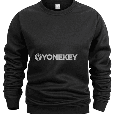 Erkekler üçin ýeňil sweatshirt, tegelek boýun, gündelik stil