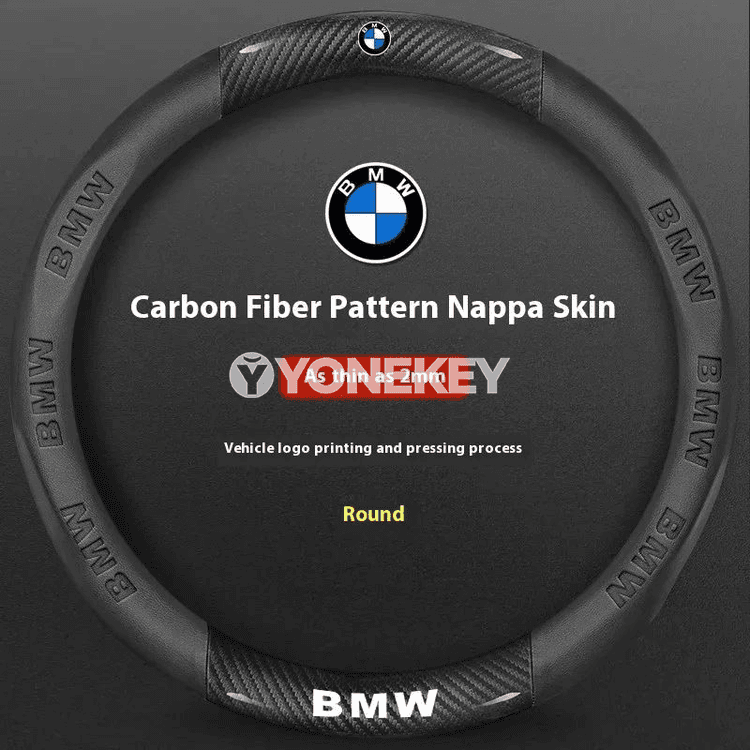 BMW üçin karbon deri rul örtügi, M X1-X7 G20-G30