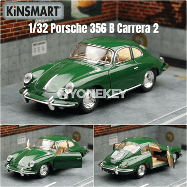 Porsche 356 B Carrera 2 metal model awtoulag, 1:32, klassiki
