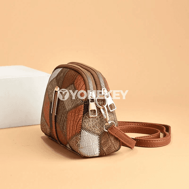 Zenanlar üçin moda shell görnüşli egin sumkasy, kiçi elde göterilýän