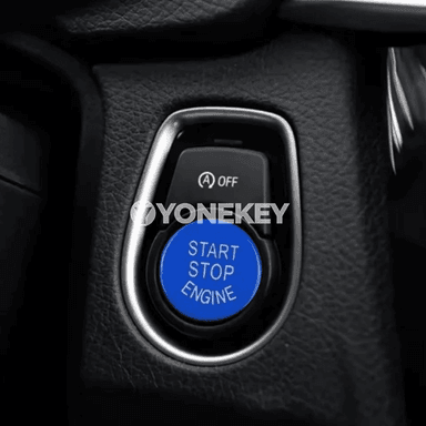 BMW F seriýa üçin Start/Stop düwmesi bezegi, ABS içki aksesuary