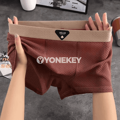Erkekler üçin 1 bölek boxer içki eşik, ýuka we dem alýan