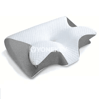 Boýun üçin ergonomik ýatyk ýassyk, memory foam, çal reňkli