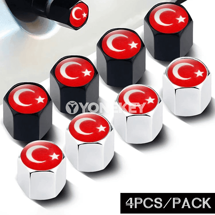 Türkiýe baýdakly awtoulag klapan gapaklary 4 bölekli toplum