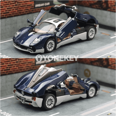 Pagani Utopia 1:32 metal awto modeli, ýagtylykly we sesli