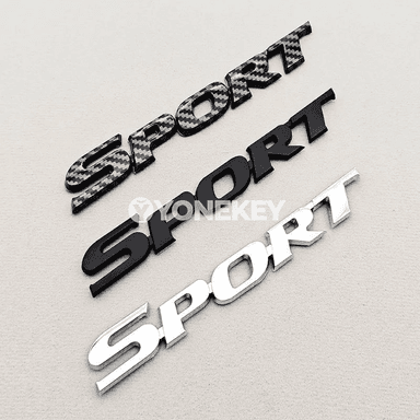 Toyota üçin 3D ABS SPORT awto emblem stiker