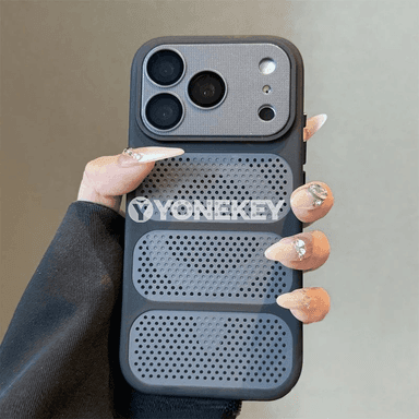 iPhone üçin mat ýylylyk paýlaýan magnitli gorag gaby