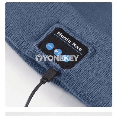 LED çyraly Bluetooth ýyly sazly şapka nauşnik — açyk howa üçin simsiz