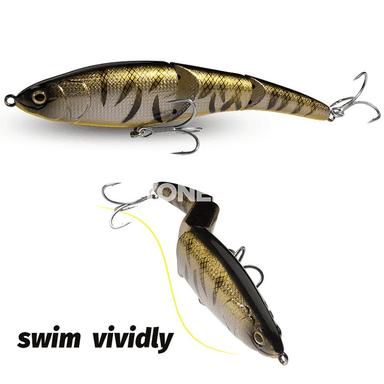 37 g, 14.5 sm swimbait, ýuwaş çümdürilýän balykçylyk emeli