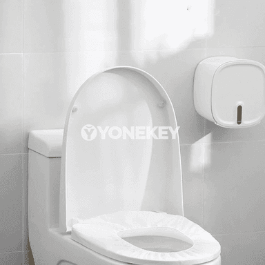 Bir gezek ulanylýan hajathana oturgyç örtügi, 5/10 sany