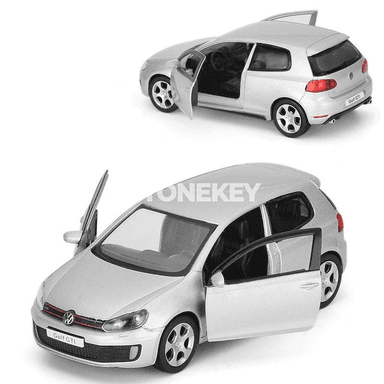 Volkswagen Golf GTI 1:36 metal model awtoulag, açylýan gapylar
