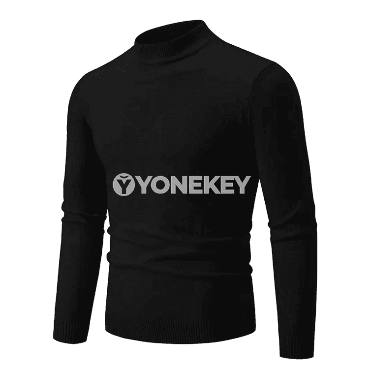 Erkekler üçin ýyly örme ýokary boýun switeri