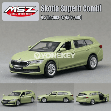 Skoda Superb Combi 1:43 metal model awtoulag, kolleksiýa üçin