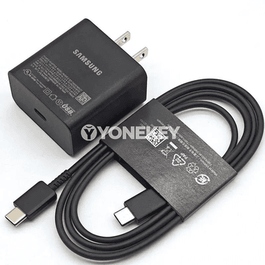 Samsung 60W USB PD çalt zarýad beriji adapter, US wilka bilen
