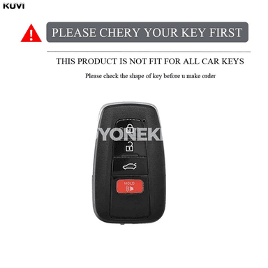 Toyota üçin 4 düwme TPU awtoulag açar örtügi