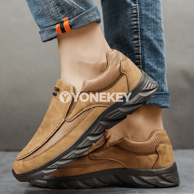 Erkekler üçin retro loafers köwüşler, rahat we dem alyşly