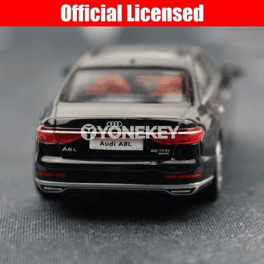 1:64 Audi A8L diecast metal model oýunjak awtoulag