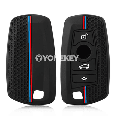 BMW üçin silikon açar gapy we brelokly gorag örtük