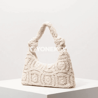 Zenanlar üçin boho gülli tomus sumkasy, syýahat üçin