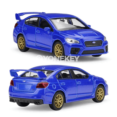 Subaru Impreza WRX STI 1:36 metal maşyn modeli