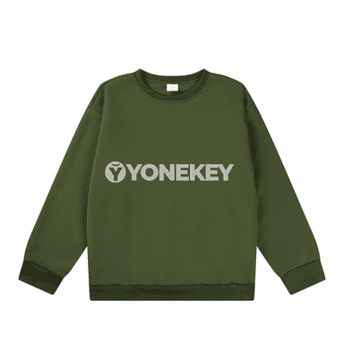 Dem alýan erkek sweatshirti, tekiz reňkli, ýeňil we rahat