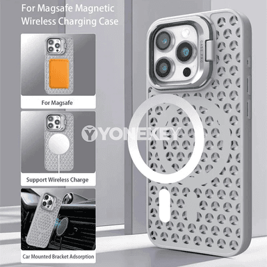 iPhone üçin magnitli ýylylyk çykaryjy ýumşak gorag gapak