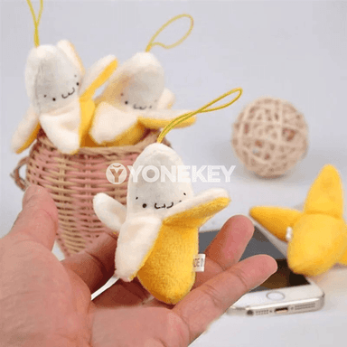 Banan görnüşli ýumşak oýunjak asma, sowgat üçin 1–10 sany