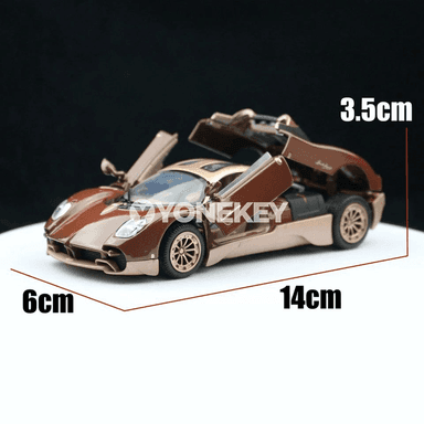 Pagani Utopia 1:32 metal awto modeli, ýagtylykly we sesli