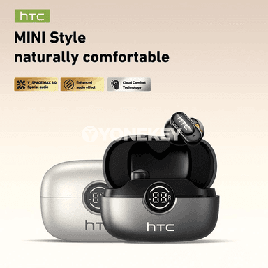 HTC NE79 TWS Bluetooth 6.0 nauşnikler, AI terjimeçi, HiFi ses