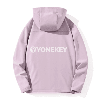 LNGXO zenanlar üçin ýyly suw geçirmeýän softshell gezelenç kurtkasy