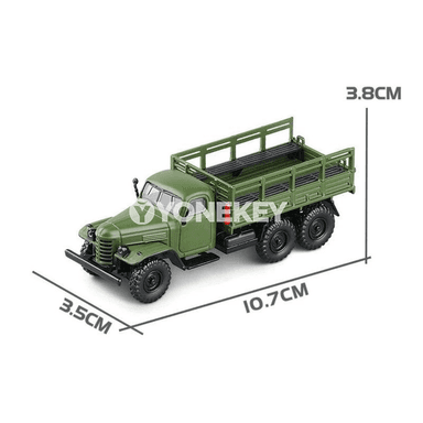 FAW CA30 1:64 metal harby ýük awtoulag modeli