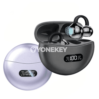 Bluetooth simsiz gulakda dakylýan gulaklyk, amatly clip-on görnüş