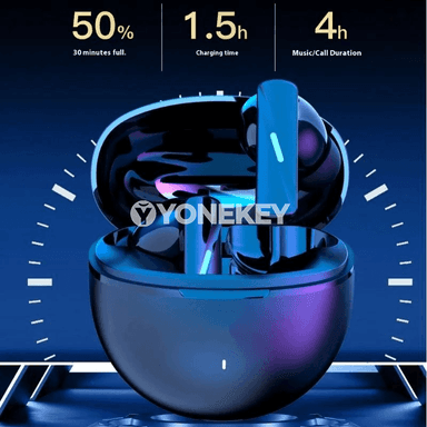 Mate 90 simsiz Bluetooth gulakly nauşnikler, mikrofonly
