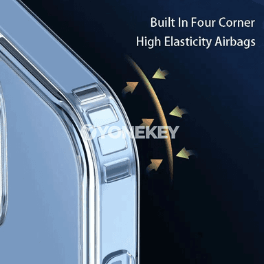 MagSafe üçin simsiz zarýadly açyk akril örtük iPhone üçin