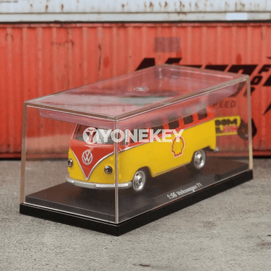 Volkswagen T1 Bus 1:56 metal model awtoulag, görkezme gutusy bilen